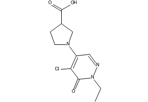 TERT-BUTYL 4-(5-CHLORO-6-OXO-1,6-DIHYDROPYRIDAZIN-4-YL)PIPERAZINE-1-CARBOXYLATE structure, CAS 1062118-80-2