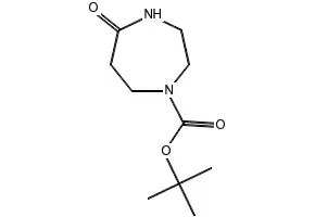 TERT-BUTYL 4-(5-OXO-1,4-DIAZEPAN-1-YL)PIPERIDINE-1-CARBOXYLATE structure, CAS 1092351-45-5