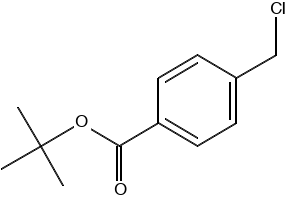 TERT-BUTYL 4-(CHLOROMETHYL)BENZOATE structure, CAS 121579-86-0