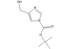 TERT-BUTYL 4-(HYDROXYMETHYL)-1H-IMIDAZOLE-1-CARBOXYLATE structure, CAS 120277-50-1