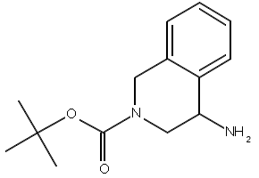 TERT-BUTYL 4-AMINO-3,4-DIHYDROISOQUINOLINE-2(1H)-CARBOXYLATE structure, CAS 1145753-88-3