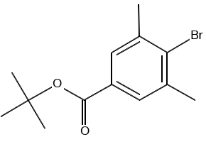 TERT-BUTYL 4-BROMO-3,5-DIMETHOXYBENZOATE structure, CAS 167830-43-5