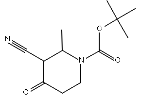 TERT-BUTYL 4-CYANO-2-ETHYL-3-OXOPYRROLIDINE-1-CARBOXYLATE structure, CAS 1196155-81-3