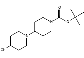 TERT-BUTYL 4-HYDROXY-[1,4'-BIPIPERIDINE]-1'-CARBOXYLATE structure, CAS 367500-88-7