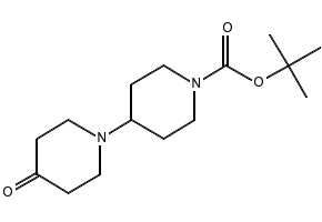 TERT-BUTYL 4-OXO-1,4'-BIPIPERIDINE-1'-CARBOXYLATE structure, CAS 1185732-60-8