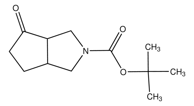 TERT-BUTYL 4-OXOHEXAHYDROCYCLOPENTA[C]PYRROLE-2(1H)-CARBOXYLATE structure, CAS 879686-42-7