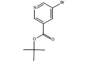 TERT-BUTYL 5-BROMONICOTINATE structure, CAS 263270-02-6