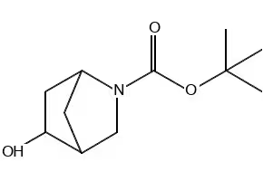 TERT-BUTYL 5-HYDROXY-2-AZA-BICYCLO[2.2.1]HEPTANE-2-CARBOXYLATE structure, CAS 207405-60-5