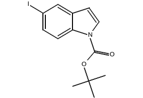 TERT-BUTYL 5-IODO-1H-INDOLE-1-CARBOXYLATE structure, CAS 374818-66-3