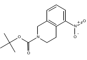 TERT-BUTYL 5-NITRO-3,4-DIHYDROISOQUINOLINE-2(1H)-CARBOXYLATE structure, CAS 397864-14-1