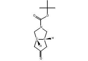 TERT-BUTYL 5-OXOHEXAHYDROCYCLOPENTA[C]PYRROLE-2(1H)-CARBOXYLATE structure, CAS 146231-54-1