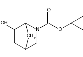 TERT-BUTYL 6-HYDROXY-2-AZA-BICYCLO[2.2.1]HEPTANE-2-CARBOXYLATE structure, CAS 207405-59-2