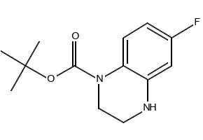 TERT-BUTYL 6-METHOXY-3,4-DIHYDROQUINOXALINE-1(2H)-CARBOXYLATE structure, CAS 887590-30-9