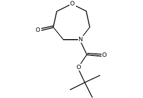 TERT-BUTYL 6-OXO-1,4-OXAZEPANE-4-CARBOXYLATE structure, CAS 748805-97-2