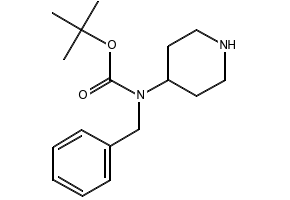 TERT-BUTYL BENZYL(PIPERIDIN-4-YL)CARBAMATE structure, CAS 934695-78-0