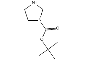 TERT-BUTYL IMIDAZOLIDINE-1-CARBOXYLATE structure, CAS 916891-97-9