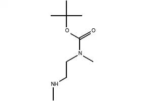 TERT-BUTYL METHYL(2-(2,2,2-TRIFLUOROACETAMIDO)ETHYL)CARBAMATE structure, CAS 181761-60-4