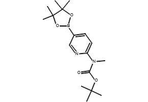 TERT-BUTYL METHYL(5-(4,4,5,5-TETRAMETHYL-1,3,2-DIOXABOROLAN-2-YL)PYRIDIN-2-YL)CARBAMATE structure, CAS 1032758-87-4