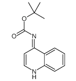 TERT-BUTYL QUINOLIN-4-YLCARBAMATE structure, CAS 220844-45-1