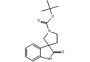 TERT-BUTYL SPIRO[INDOLINE-2,3'-PYRROLIDINE]-1'-CARBOXYLATE structure, CAS 1255574-67-4