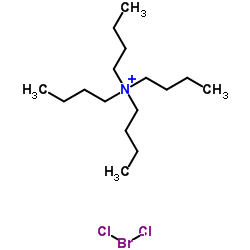 TETRA-N-BUTYLAMMONIUMDICHLOROBROMIDE structure, CAS 13053-75-3