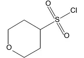 TETRAHYDRO-2H-PYRAN-4-SULFONYL CHLORIDE structure, CAS 338453-21-7