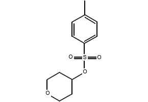 TETRAHYDRO-2H-PYRAN-4-YL 4-METHYLBENZENESULFONATE structure, CAS 97986-34-0