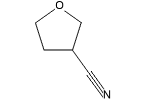TETRAHYDROFURAN-3-CARBONITRILE structure, CAS 14631-44-8