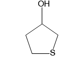 TETRAHYDROTHIOPHEN-3-OL structure, CAS 3334-05-2