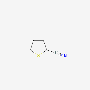 TETRAHYDROTHIOPHENE-2-CARBONITRILE structure, CAS 112212-94-9
