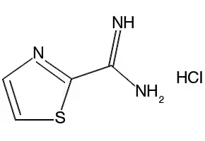 THIAZOLE-2-CARBOXIMIDAMIDE HYDROCHLORIDE structure, CAS 247037-82-7