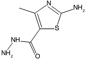 THIAZOLE-5-CARBOHYDRAZIDE structure, CAS 101257-37-8