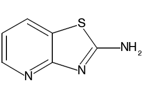 THIAZOLO[4,5-B]PYRIDIN-2-AMINE structure, CAS 13575-41-2