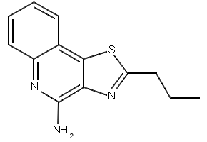 THIAZOLO[4,5-C]QUINOLIN-2-AMINE structure, CAS 143667-61-2