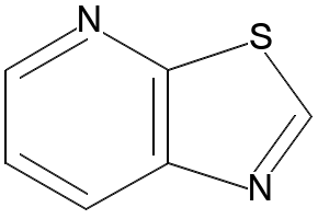 THIAZOLO[5,4-B]PYRIDINE structure, CAS 273-84-7
