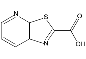 THIAZOLO[5,4-B]PYRIDINE-2-CARBOXYLIC ACID structure, CAS 857969-93-8