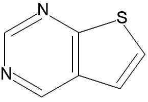 THIENO[2,3-D]PYRIMIDINE structure, CAS 272-24-2