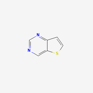 THIENO[3,2-D]PYRIMIDINE structure, CAS 272-68-4