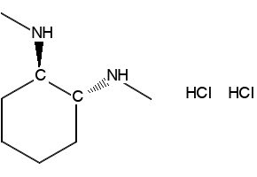 TRANS-(1R,2R)-N,N'-BISMETHYL-1,2-CYCLOHEXANE DIAMINE DIHYDROCHLORIDE structure, CAS 70708-33-7