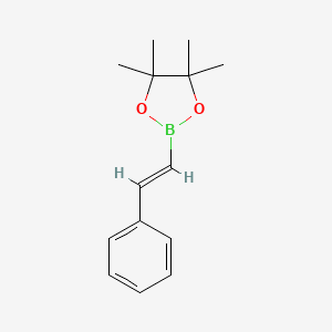 TRANS-BETA-STYRYLBORONIC ACID PINACOL ESTER structure, CAS 83947-56-2