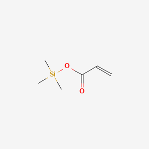 TRIMETHYLSILYL ACRYLATE structure, CAS 13688-55-6