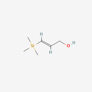 TRIMETHYLSILYL-2-PROPEN-1-OL structure, CAS 52685-39-9