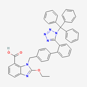 TRITYL CANDESARTAN structure, CAS 139481-72-4
