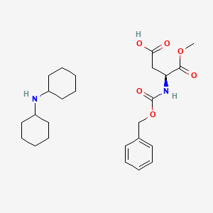 Z-ASP-OME·DCHA structure, CAS 19720-12-8
