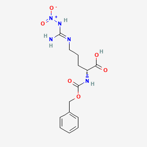 Z-D-ARG(NO2)-OH structure, CAS 2279-08-5