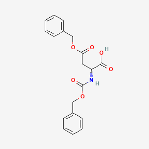 Z-D-ASP-OBZL structure, CAS 5241-62-3