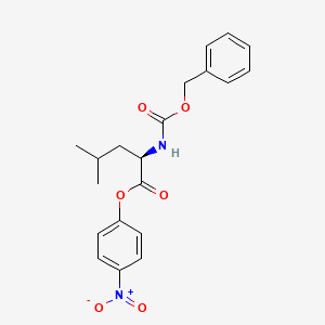 Z-D-LEU-ONP structure, CAS 52235-17-3