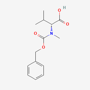 Z-D-N-ME-VAL-OH structure, CAS 53978-73-7