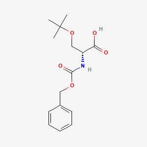 Z-D-SER(TBU)-OH structure, CAS 65806-90-8