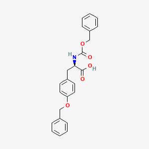 Z-D-TYR(BZL)-OH structure, CAS 92455-53-3